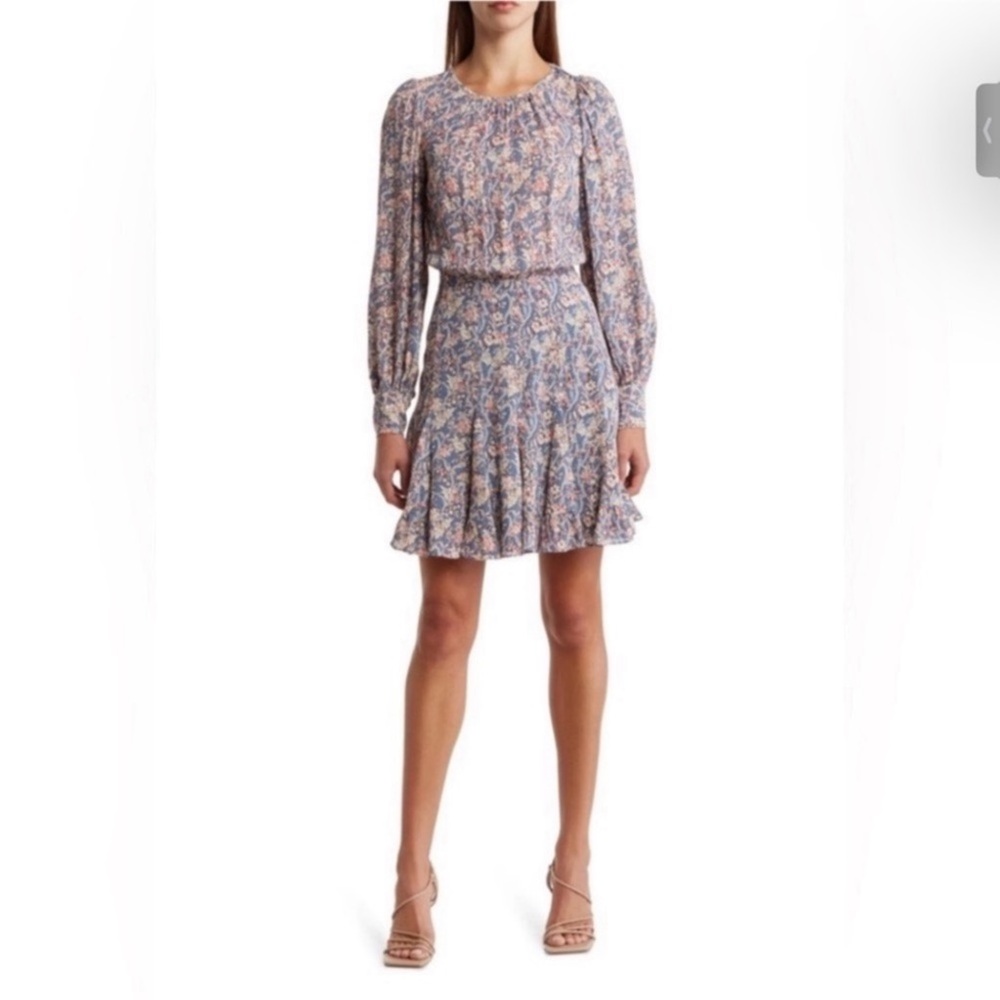 VERONICA BEARD Gara Floral mini Dress Sz 8